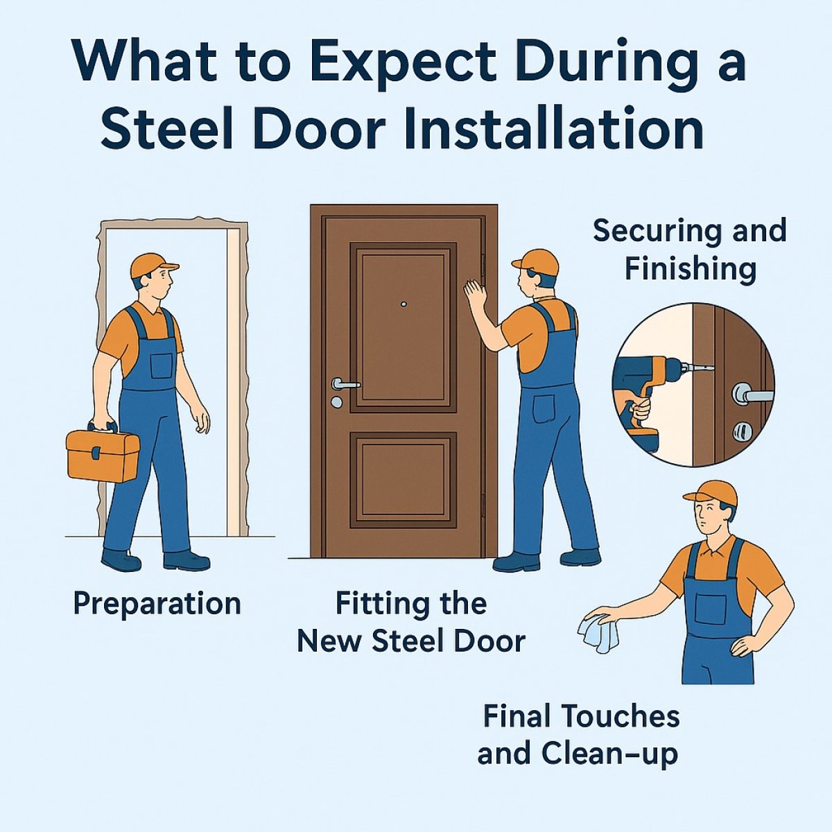 What to Expect During a Steel Door Installation